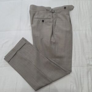 Spier & Mackay Mens High-Rise Trousers - 34 Slim - Light Brown